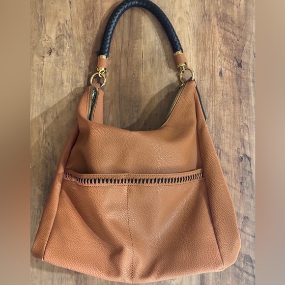 Hobo Bag should Bag with Black leather Trim - Picture 3 of 6